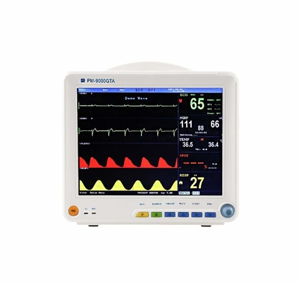 12.1 Inch Display Size Multi Parameter Monitor Pasien Untuk Darurat Pusat Rumah Sakit