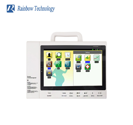 Portable Ultrasound Fetal Doppler OEM Tersedia Untuk Monitor LCD Monitor Jantung Bayi