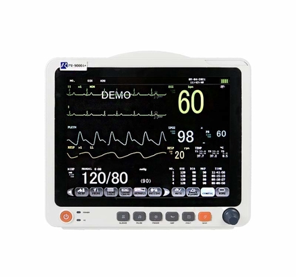 12 Inch Multi Parameter Monitor Pasien Pemantauan Ekg Peralatan Rumah Sakit Tanda-tanda Vital