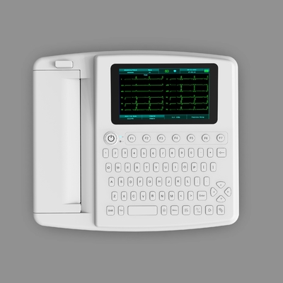 Mesin EKG Elektrokardiogram Rumah Sakit Keyboard Lengkap Dengan Printer