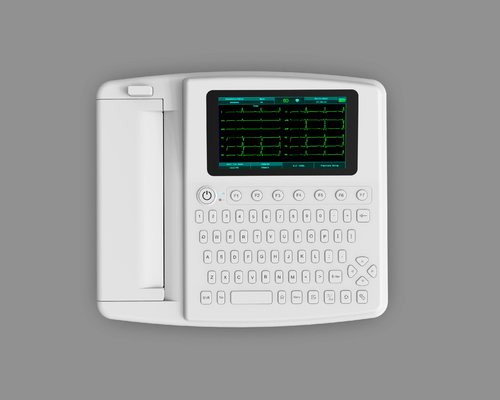 Analog Recording Medical ECG Machine dengan Wireless Multiple Leads 12 saluran