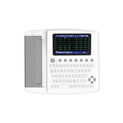 Medical Instrument Printer ECG Machine 12 Channels ISO Certificated