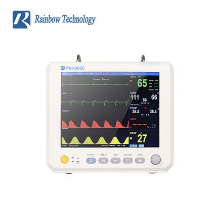 Rumah Sakit 8 Inch Monitor Peralatan Rumah Sakit Penderita Jantung Vital Signal Monitor