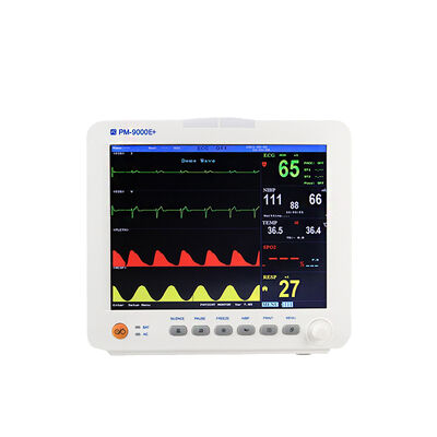 Monitor Pasien Multi-Parameter Deteksi tanda vital yang akurat Desain kompak untuk Klinik Utama Perawatan Darurat Penggunaan medis rumah