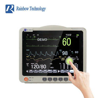 Layar Sentuh Monitor Multi Para Pasien Presisi Tinggi Untuk ICU CCU