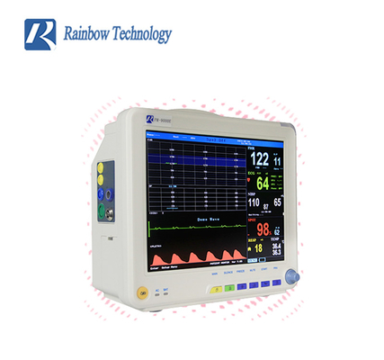 Monitor EKG Janin 220V 9 Parameter Monitor Multi Parameter 12.1 Inch
