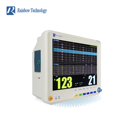 Multi Parameter Monitor Detak Jantung Janin Toco FHR FM Presisi Tinggi Untuk Janin