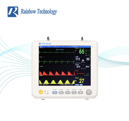 Monitor Pasien Multi Parameter Dipasang di Dinding / Ambulans Dipasang 8 Inch