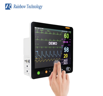 Monitor Bedah Peralatan Medis Rumah Sakit 6 Layar Sentuh Multi Parameter