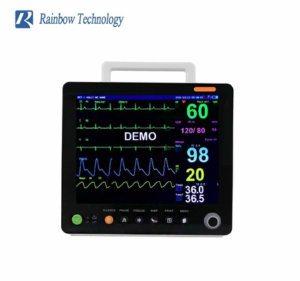 Monitor Pasien Modular Bersertifikat ISO13485 FSC Untuk Klinik Rumah Sakit