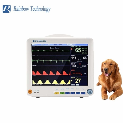 TFT Display Veterinary Monitoring Equipment Dengan 6 Parameter