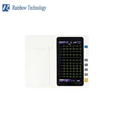 Mesin EKG 3/6 Saluran Dengan Layar LCD/LED Single/Multiple Leads