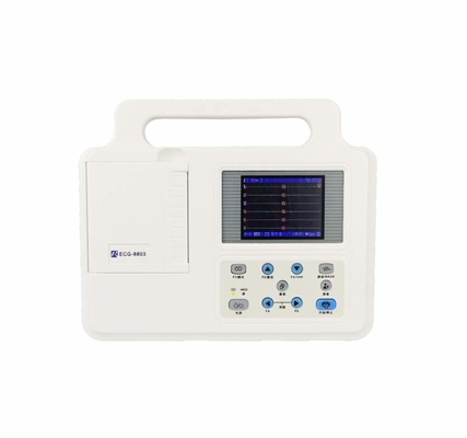 Mesin EKG Portable dengan Single / Multiple Leads Light / Medium / Heavy Weight