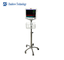 Kualitas tinggi Stand monitor medis yang disesuaikan / gerobak mobil monitor medis