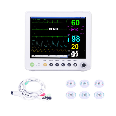 Harga monitor pasien penting layar besar 12,1 inci font besar perhitungan obat monitor pasien medis untuk ICU