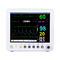 Layar Sentuh Berwarna 12 Inci Peralatan Medis Dokter Hewan ICU Multi Parameter Monitor Pasien