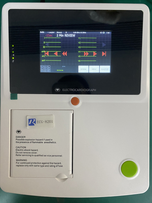 4.3 Inch Touch Screen Medical ECG Machine Untuk Pemantauan Kesehatan Tubuh Sertifikasi ISO