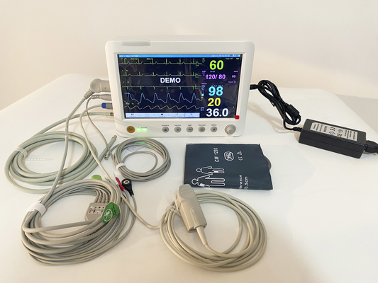 10.1 inci warna TFT display 6 Parameter jantung monitor tanda vital monitor