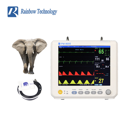 Peralatan Rumah Sakit EKG ICU Multi Parameter Monitor Portable Pasien