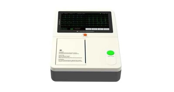 6 Saluran Rumah Sakit Portable ECG Elektrod Elektrokardiogram Mesin Elektrokardiograf