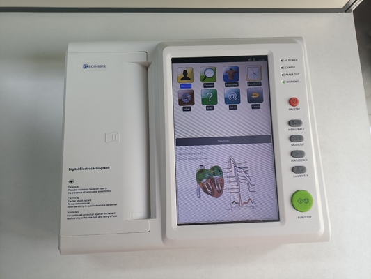 12 Saluran Harga Murah Portable Handheld Holter Medis 12 Lead Ecg Ekg Mesin Digital