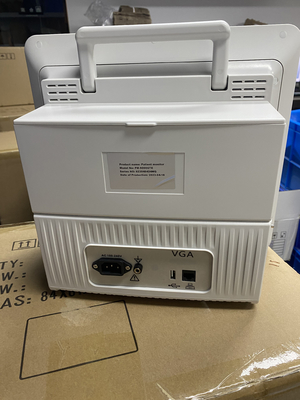 15 Inch Portable Multiparameter Patient Monitor Peralatan Pemantauan Jantung Untuk Medis