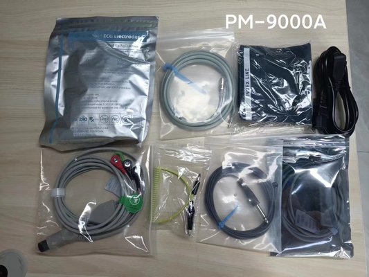 Multi-bahasa alat tanda vital 6 parameter standar monitor pasien dengan CO2