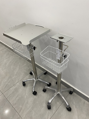 Mobil Keranjang dan Meja untuk Monitor Pasien Rumah Sakit Trolley OEM Layanan