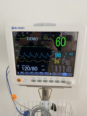 Perangkat medis Multi parameter monitor 6 parameter 12 inci monitor pasien