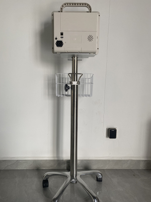 Mesin monitor pasien monitor pasien ICU manusia dengan printer dan troli