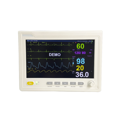 Medical 10.1 inci Monitor Pasien Portable Multi-Parameter Monitor Pasien