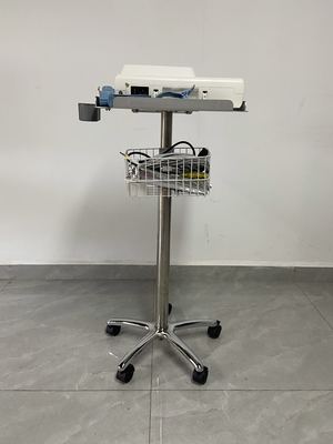 Rumah Sakit Portable B-Ultrasound Trolley Medical Aluminium Alloy Mobile Furniture Ultrasonik Mobil Cart
