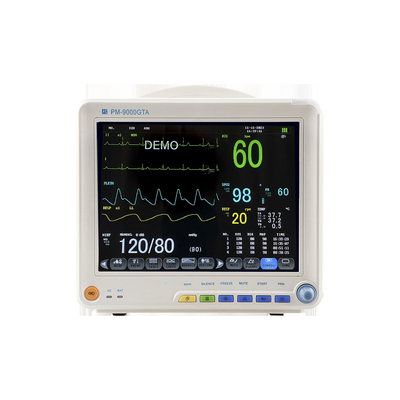 Pemanas multi-parameter untuk analisis stok NIBP EKG 12,1 &quot; untuk penggunaan rumah sakit