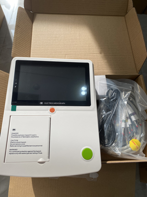 Rainbow portable ECG machine 12 lead 3 channel untuk rumah sakit