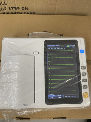 7 inci warna TFT-LCD layar sentuh elektrokardiogram mesin EKG digital