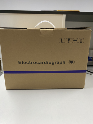 12 alat ekg timbal produk medis profesional digital 6 saluran elektrokardiografer