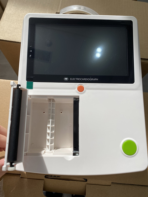 12 alat ekg timbal produk medis profesional digital 6 saluran elektrokardiografer