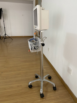 Multi-Parameter ICU Patient Monitor Harga Rumah Sakit Medical Patient Monitor Stand Mobile Mobil Trolley