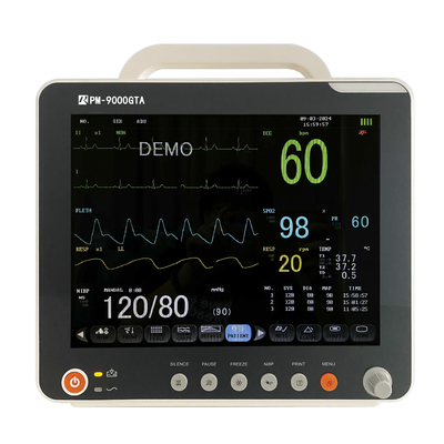 Perangkat medis Multi parameter monitor 6 parameter 12 inci monitor pasien