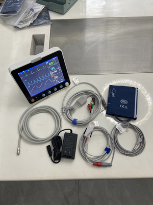 8 inci layar LCD multi-parameter monitor pasien untuk ICU rumah sakit