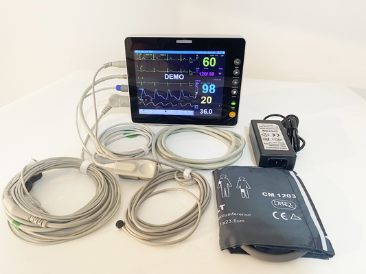 Portable Multi Parameter Patient Monitor untuk dokter hewan