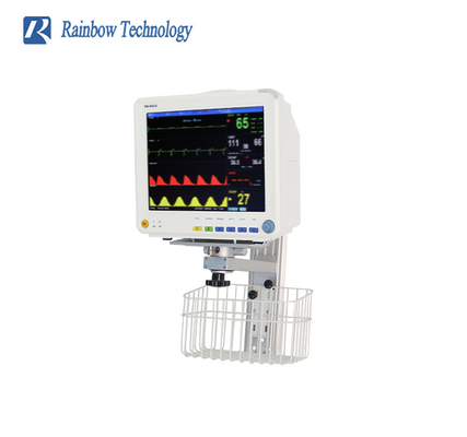 Harga Murah Rumah Sakit Furniture Wall Mount Bracket for Patient Monitor Tanda-tanda vital Monitor