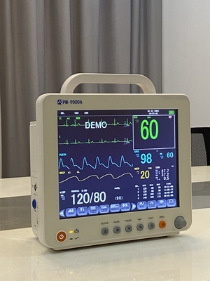 Monitor Pasien Jantung Portabel Pabrik Pelangi Monitor Multi-Parameter ICU di Sisi Tempat Tidur