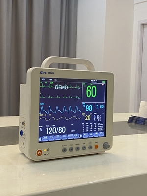 Monitor Pasien Jantung Portabel Pabrik Pelangi Monitor Multi-Parameter ICU di Sisi Tempat Tidur