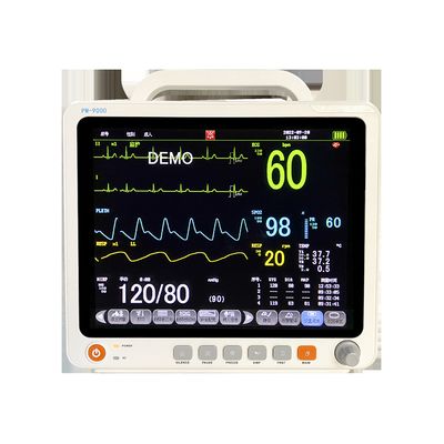 Monitor Pasien Multi Parameter 12.1 Inci dengan LCD TFT Warna Resolusi Tinggi Analisis Aritmia dan Perhitungan ST