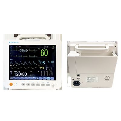 Monitor Pasien Multi Parameter Bersertifikasi FSC ISO13485 dengan LCD Warna TFT 12.1'' untuk Penggunaan Ruang Perawatan Rumah Sakit