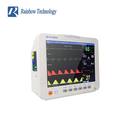 Monitor Pasien Multi Parameter yang Disetujui ISO FSC dengan Dukungan 7 Bahasa dan Umur Simpan 2 Tahun untuk Rumah Sakit, Klinik, Perawatan di Rumah