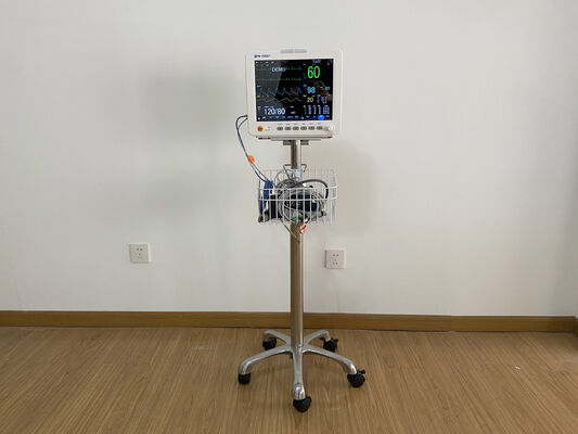 12.1inch Rumah Sakit Gunakan Vital Signal Machine Multi-parameter Monitor Pasien untuk ICU Room