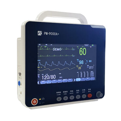 Monitor Pasien Multi Parameter Elektrik 10 Inci dengan 6 Parameter untuk Pemantauan Tanda Vital ICU