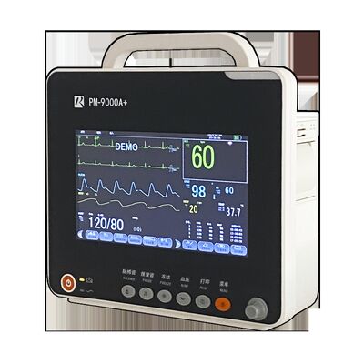 Monitor Pasien Multi Parameter Elektrik 10 Inci dengan 6 Parameter untuk Pemantauan Tanda Vital ICU